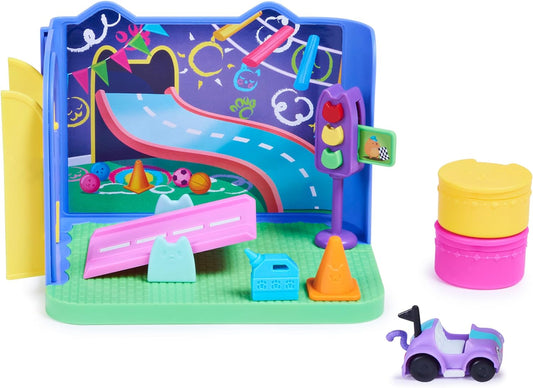 Gabby'S Dollhouse, Carlita Purr-Ific Play Room with Carlita Toy Car, Accessories, Furniture and Dollhouse Deliveries, Kids Toys for Ages 3 and Up
